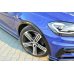 Расширители колёсных арок на Volkswagen Golf VII R рестайл